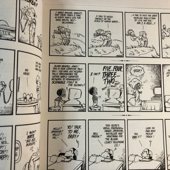 Penguin Dreams and Stranger Things, Bloom County, Berke Breathed 1st Edition - Picture 9 of 10